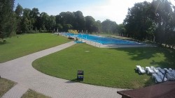Areál koupaliště Holešov