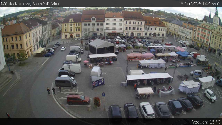 Město Klatovy - Náměstí Míru - 13.10.2025 v 14:15 Město Klatovy - Náměstí Míru - 13.10.2025 v 14:15