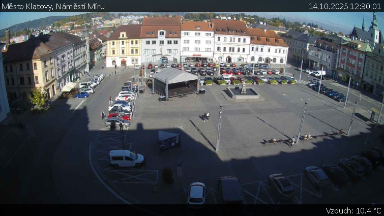Město Klatovy - Náměstí Míru - 14.10.2025 v 12:30 Město Klatovy - Náměstí Míru - 14.10.2025 v 12:30
