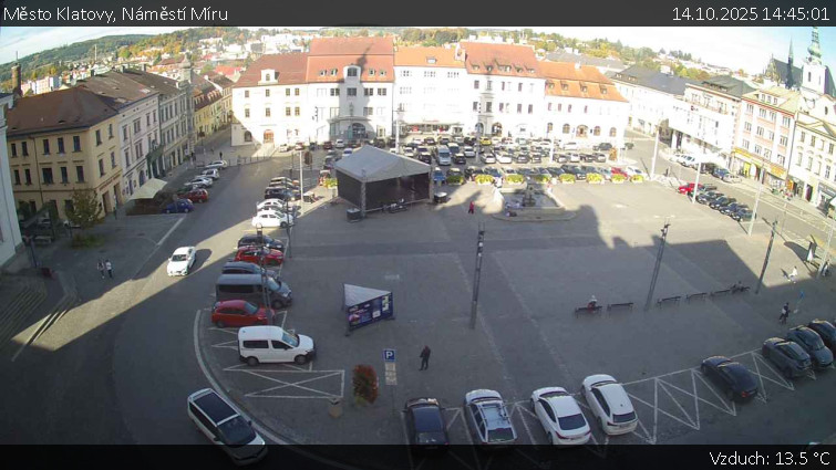Město Klatovy - Náměstí Míru - 14.10.2025 v 14:45 Město Klatovy - Náměstí Míru - 14.10.2025 v 14:45