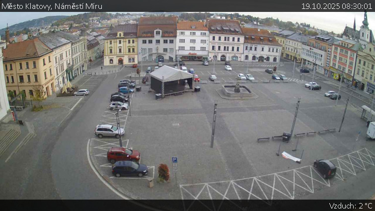 Město Klatovy - Náměstí Míru - 19.10.2025 v 08:30 Město Klatovy - Náměstí Míru - 19.10.2025 v 08:30