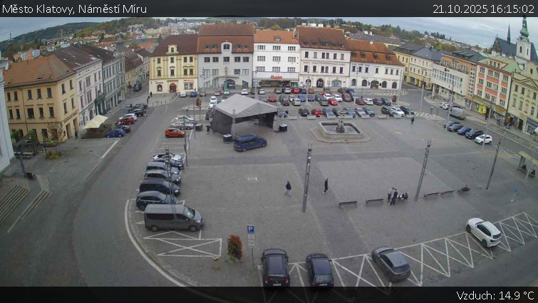Město Klatovy - Náměstí Míru - 21.10.2025 v 16:15 Město Klatovy - Náměstí Míru - 21.10.2025 v 16:15