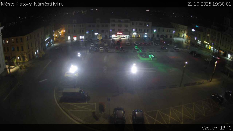 Město Klatovy - Náměstí Míru - 21.10.2025 v 19:30 Město Klatovy - Náměstí Míru - 21.10.2025 v 19:30