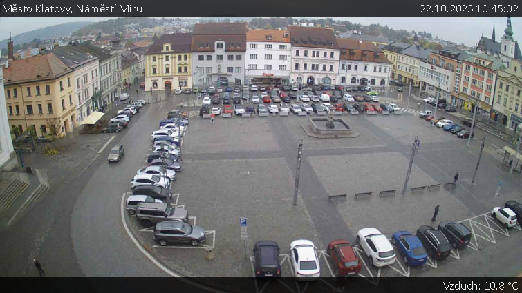 Město Klatovy - Náměstí Míru - 22.10.2025 v 10:45 Město Klatovy - Náměstí Míru - 22.10.2025 v 10:45