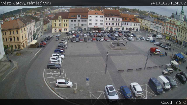 Město Klatovy - Náměstí Míru - 24.10.2025 v 11:45 Město Klatovy - Náměstí Míru - 24.10.2025 v 11:45