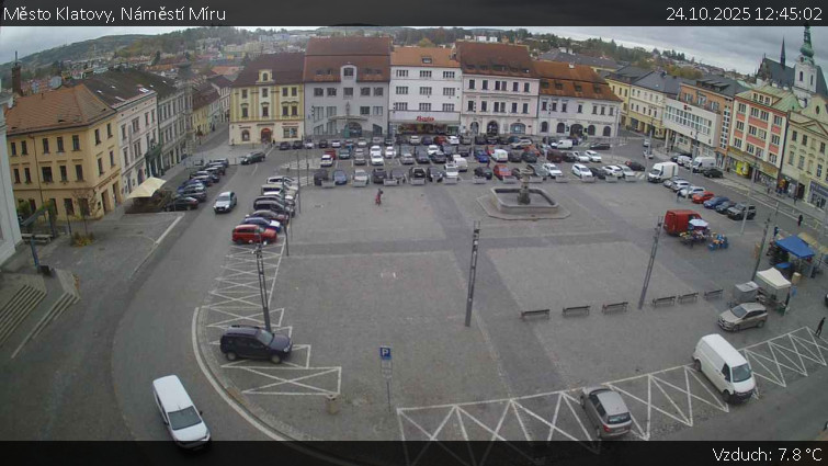 Město Klatovy - Náměstí Míru - 24.10.2025 v 12:45 Město Klatovy - Náměstí Míru - 24.10.2025 v 12:45
