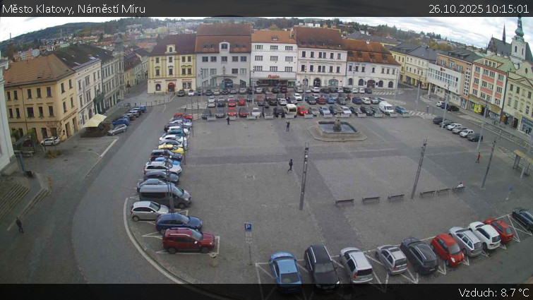 Město Klatovy - Náměstí Míru - 26.10.2025 v 10:15 Město Klatovy - Náměstí Míru - 26.10.2025 v 10:15