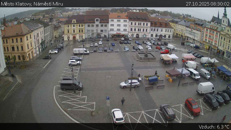 Město Klatovy - Náměstí Míru - 27.10.2025 v 08:30 Město Klatovy - Náměstí Míru - 27.10.2025 v 08:30