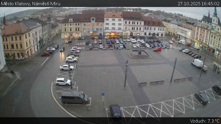 Město Klatovy - Náměstí Míru - 27.10.2025 v 16:45 Město Klatovy - Náměstí Míru - 27.10.2025 v 16:45