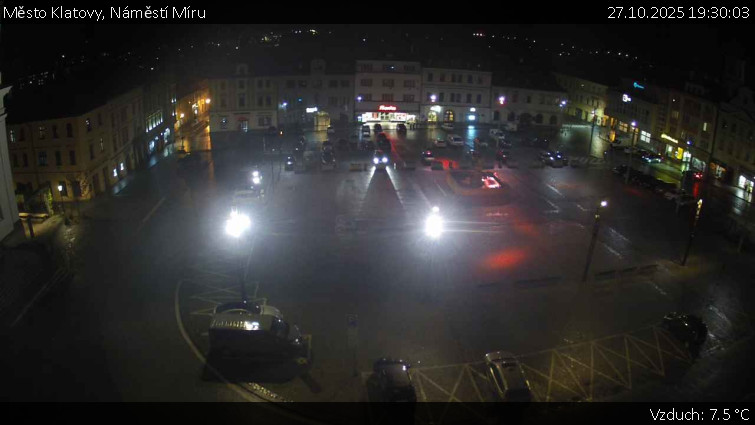 Město Klatovy - Náměstí Míru - 27.10.2025 v 19:30 Město Klatovy - Náměstí Míru - 27.10.2025 v 19:30