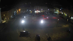 Město Klatovy - Náměstí Míru - 28.10.2025 v 21:45 Město Klatovy - Náměstí Míru - 28.10.2025 v 21:45