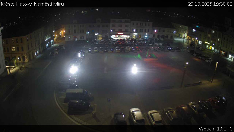 Město Klatovy - Náměstí Míru - 29.10.2025 v 19:30 Město Klatovy - Náměstí Míru - 29.10.2025 v 19:30