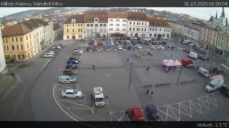 Město Klatovy - Náměstí Míru - 31.10.2025 v 08:30 Město Klatovy - Náměstí Míru - 31.10.2025 v 08:30