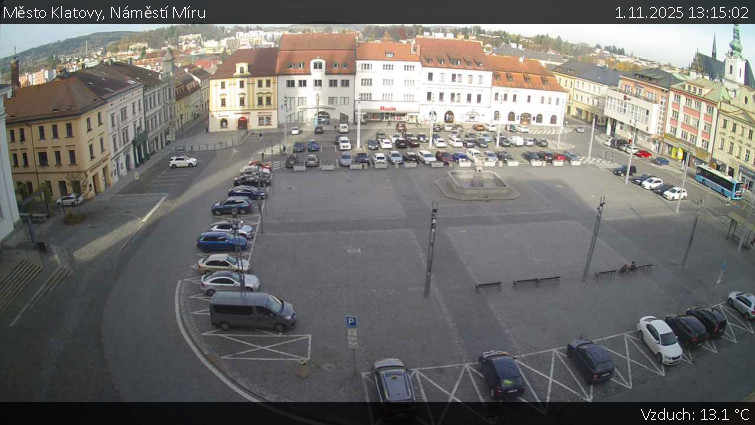 Město Klatovy - Náměstí Míru - 1.11.2025 v 13:15 Město Klatovy - Náměstí Míru - 1.11.2025 v 13:15
