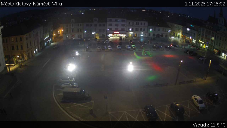 Město Klatovy - Náměstí Míru - 1.11.2025 v 17:15 Město Klatovy - Náměstí Míru - 1.11.2025 v 17:15