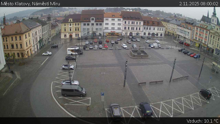 Město Klatovy - Náměstí Míru - 2.11.2025 v 08:00 Město Klatovy - Náměstí Míru - 2.11.2025 v 08:00