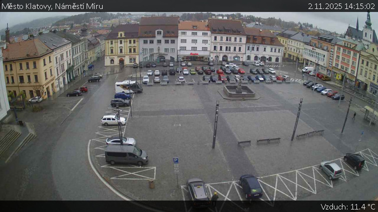 Město Klatovy - Náměstí Míru - 2.11.2025 v 14:15 Město Klatovy - Náměstí Míru - 2.11.2025 v 14:15