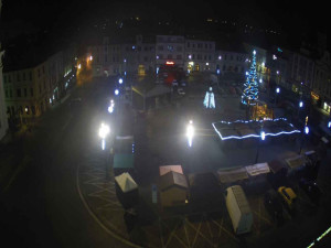 Město Klatovy - Náměstí Míru - 18.12.2025 v 03:45 Město Klatovy - Náměstí Míru - 18.12.2025 v 03:45