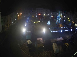 Město Klatovy - Náměstí Míru - 18.12.2025 v 04:45 Město Klatovy - Náměstí Míru - 18.12.2025 v 04:45