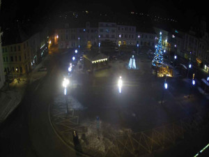 Město Klatovy - Náměstí Míru - 2.1.2026 v 02:30 Město Klatovy - Náměstí Míru - 2.1.2026 v 02:30