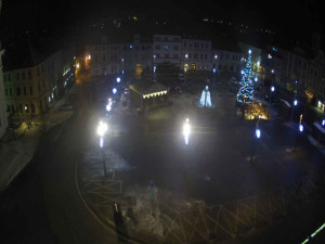 Město Klatovy - Náměstí Míru - 2.1.2026 v 03:15 Město Klatovy - Náměstí Míru - 2.1.2026 v 03:15