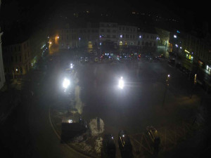 Město Klatovy - Náměstí Míru - 1.2.2026 v 05:00 Město Klatovy - Náměstí Míru - 1.2.2026 v 05:00