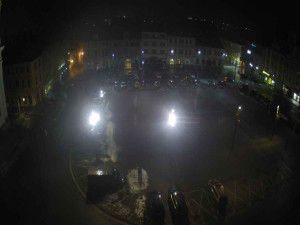 Město Klatovy - Náměstí Míru - 1.2.2026 v 05:30 Město Klatovy - Náměstí Míru - 1.2.2026 v 05:30