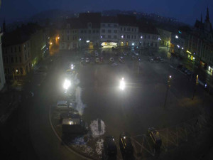 Město Klatovy - Náměstí Míru - 1.2.2026 v 07:15 Město Klatovy - Náměstí Míru - 1.2.2026 v 07:15