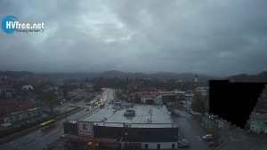 Město Rožnov pod Radhoštěm - Ulice Meziříčská - 29.10.2025 v 06:45 Město Rožnov pod Radhoštěm - Ulice Meziříčská - 29.10.2025 v 06:45