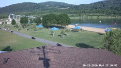 Plaża, zjeżdżalnia wodna