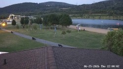 Plaża, zjeżdżalnia wodna