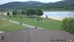 Strand, Wasserrutsche