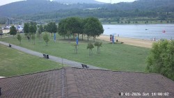 Strand, Wasserrutsche