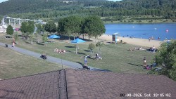 Plaża, zjeżdżalnia wodna