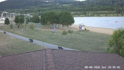 Plaża, zjeżdżalnia wodna