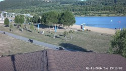 Pláž, tobogán