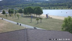 Strand, Wasserrutsche
