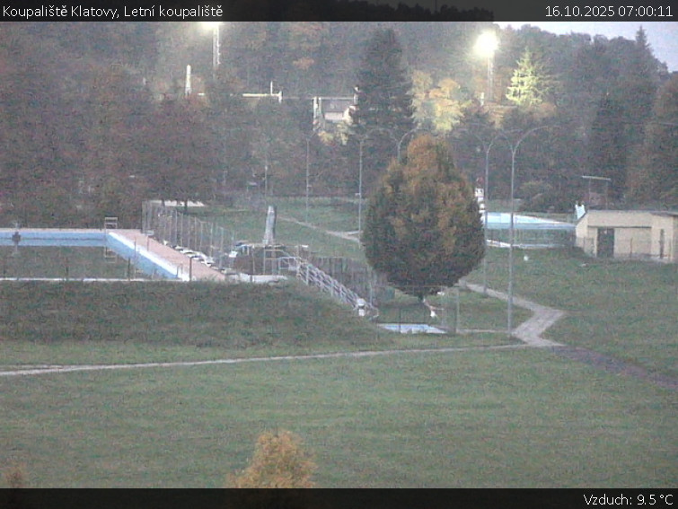 Koupaliště Klatovy - Letní koupaliště - 16.10.2025 v 07:00 Koupaliště Klatovy - Letní koupaliště - 16.10.2025 v 07:00