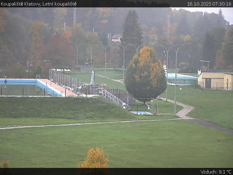 Koupaliště Klatovy - Letní koupaliště - 16.10.2025 v 07:30 Koupaliště Klatovy - Letní koupaliště - 16.10.2025 v 07:30