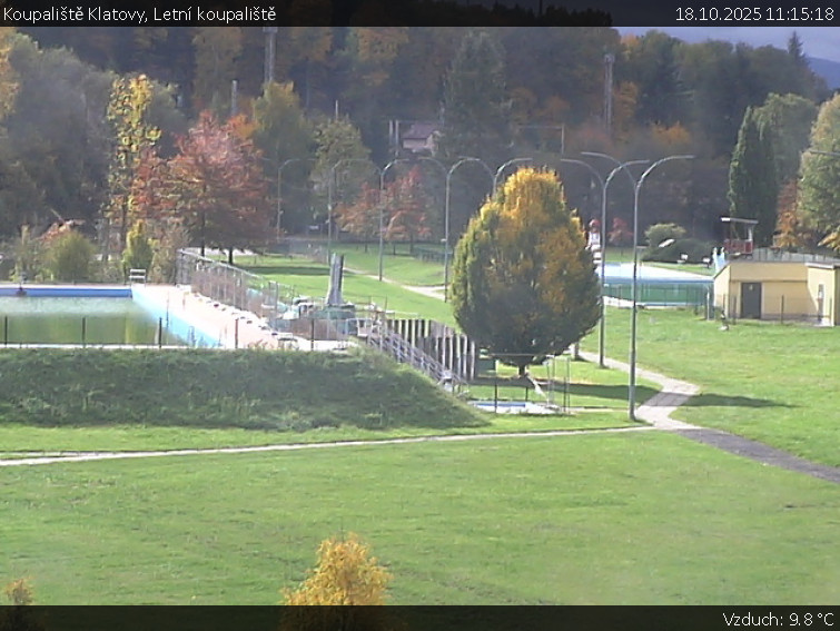 Koupaliště Klatovy - Letní koupaliště - 18.10.2025 v 11:15 Koupaliště Klatovy - Letní koupaliště - 18.10.2025 v 11:15