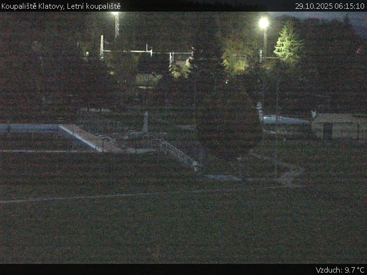Koupaliště Klatovy - Letní koupaliště - 29.10.2025 v 06:15 Koupaliště Klatovy - Letní koupaliště - 29.10.2025 v 06:15