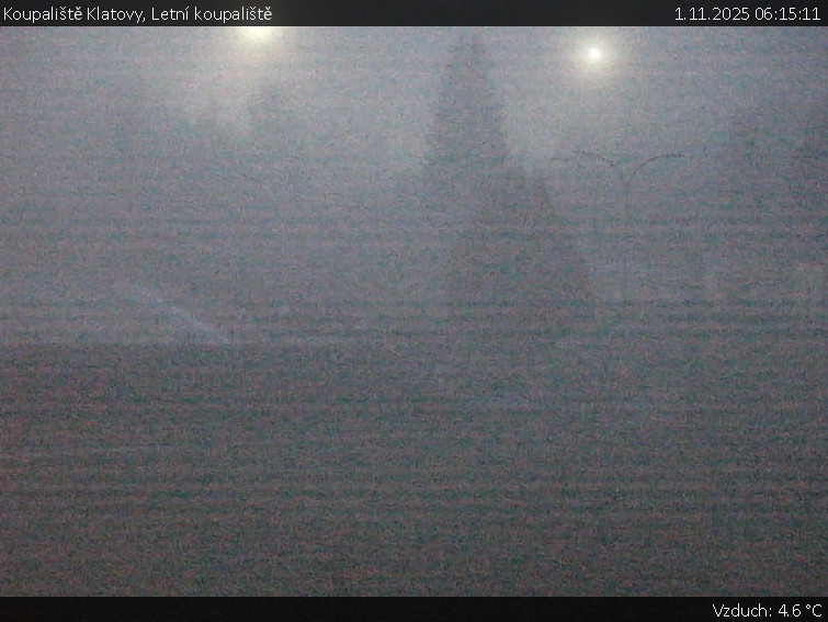 Koupaliště Klatovy - Letní koupaliště - 1.11.2025 v 06:15 Koupaliště Klatovy - Letní koupaliště - 1.11.2025 v 06:15