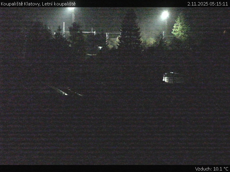 Koupaliště Klatovy - Letní koupaliště - 2.11.2025 v 05:15 Koupaliště Klatovy - Letní koupaliště - 2.11.2025 v 05:15