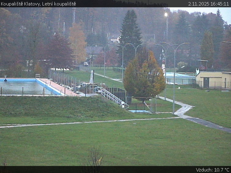 Koupaliště Klatovy - Letní koupaliště - 2.11.2025 v 16:45 Koupaliště Klatovy - Letní koupaliště - 2.11.2025 v 16:45