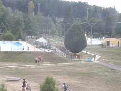 Summer swimming pool