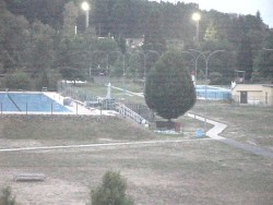 Summer swimming pool
