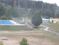 Summer swimming pool