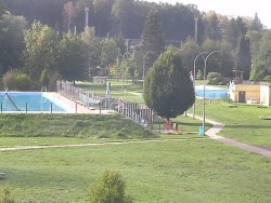 Summer swimming pool