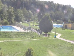 Summer swimming pool