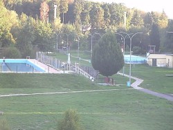Summer swimming pool